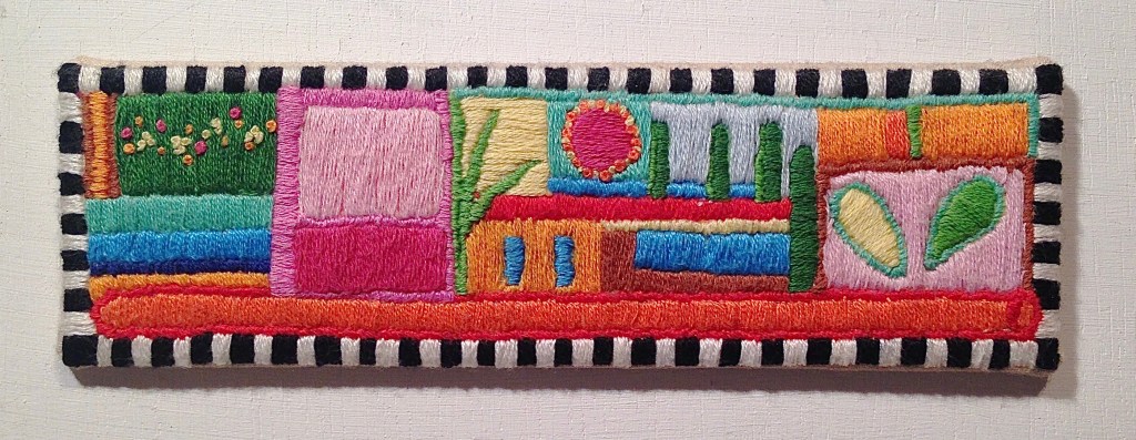 embroidered doodle 1