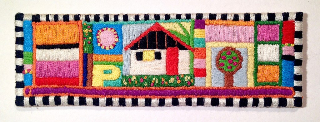 embroidered doodle 2